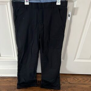 Like new gap size 12, husky black dress pants